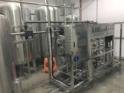 制藥行業(yè)0.5m3/h純化水設(shè)備設(shè)計